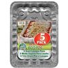 Image 1 : Handi-Foil 5-Pack Giant Lasagna Pans, 13 5/16 in x 9 5/8 in x 2 3/16 in