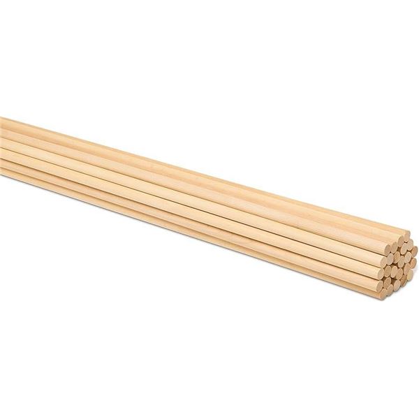Wooden Dowel Rods Approximately 48 Inches Long APPROX 20