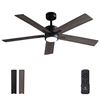Image 1 : 52-Inch DC Motor Ceiling Fan by Vagism with Remote Control