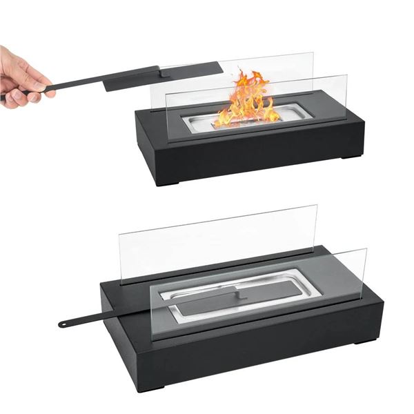 Tabletop Fire Pit Model TOP2112-FP009 in Black