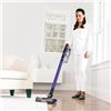 Image 1 : Shark Cordless Vacuum Cleaner with Purple Accents