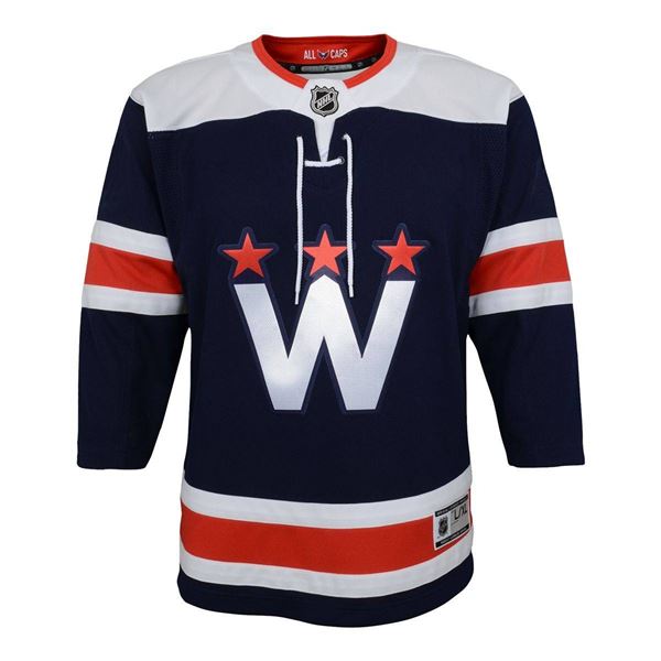Youth Capitals Alternate Jersey Navy, Size S/M