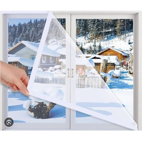 Polar Bear Weatherproofing Window Insulation Kit, Lot of 12