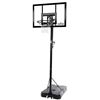 Image 1 : Spalding Basketball Hoop System with Tempered Glass Backboard