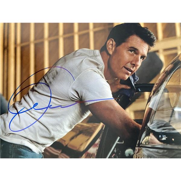 Top Gun Maverick Tom Cruise signed photo
