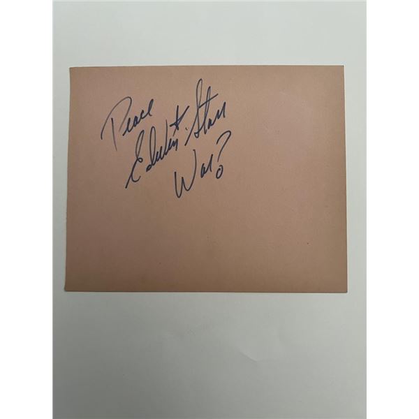 1970 Motown Star Edwin Starr original signature