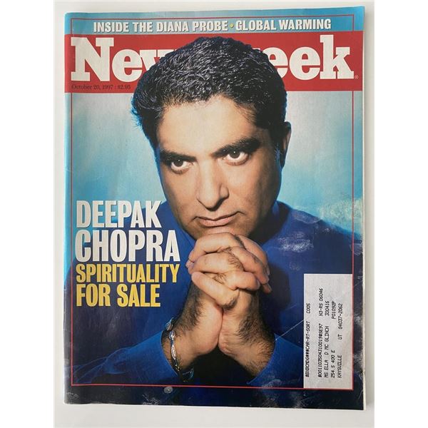 Newsweek Deepak Chopra magazine Oct. 20,1997