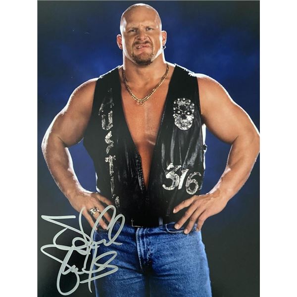 Stone Cold Steve Austin signed photo