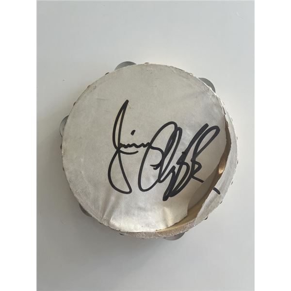 Jimmy Cliff signed tambourine