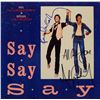 Image 1 : Paul McCartney and Michael Jackson signed Say Say Say 12 Inch Single Album