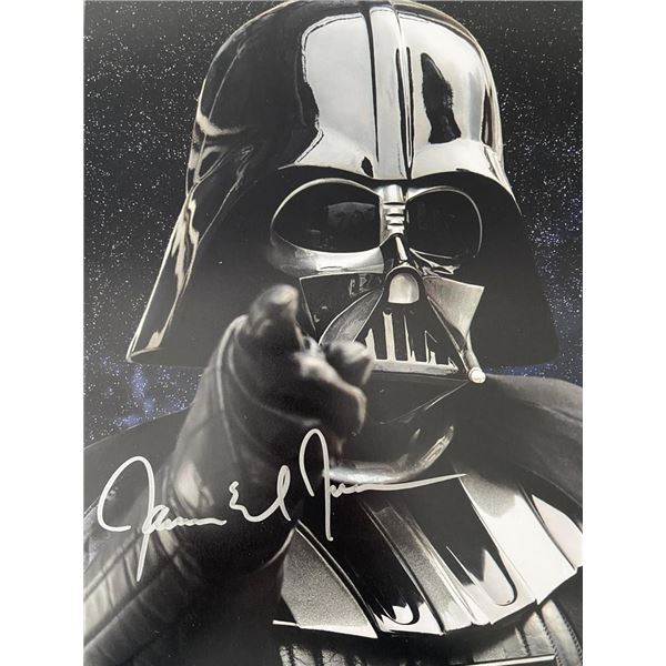 Star Wars Darth Vader James Earl Jones signed photo