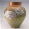 Image 1 : Dennis Chinaworks by Sally Tuffin Trial Vase, Otters