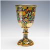 Image 1 : Dennis Chinaworks Sally Tuffin Klimt Chalice Vase, Ltd Edition