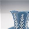 Image 6 : Neale and Co Blue Jasperware Flower Vase with Pierced Cover
