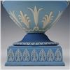 Image 5 : Wedgwood Jasperware Light Blue Vase and Cover, Apollo and The Nine Muses