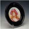 Image 7 : Pair of Artist-Painted Porcelain Plates Framed by J.P. Hewitt