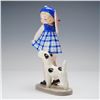 Image 2 : Goldscheider by Claire Weiss Girl with Terrier Porcelain Figurine