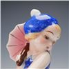 Image 3 : Goldscheider by Claire Weiss Girl with Terrier Porcelain Figurine