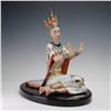 Image 1 : Athena Porcellane Porcelain Figurine Oriental Queen with Base