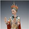 Image 6 : Athena Porcellane Porcelain Figurine Oriental Queen with Base