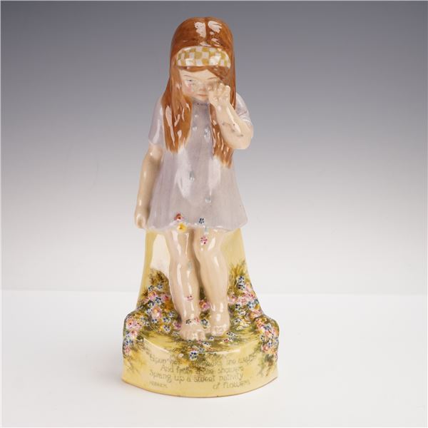 Royal Doulton Figurine, Upon Her Cheeks She Wept HN59