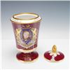 Image 8 : Spode Porcelain Commemorative Vase and Lid, Sir Winston Churchill