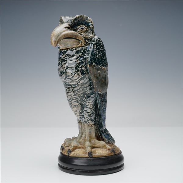 Martin Brothers Stoneware Grotesque Wally Bird Tobacco Jar