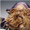 Image 2 : Burslem Pottery by Robert Tabbanor Stoneware Figurine, Wizard