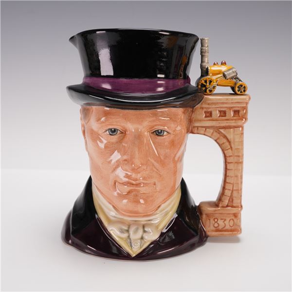 Royal Doulton Character Jug Prototype, George Stephenson Large D7093