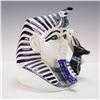 Image 4 : Royal Doulton Factory Proof Blue Flambe Colorway Character Jug, The Pharaoh