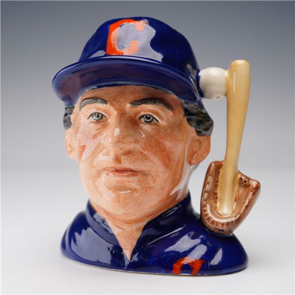 Royal Doulton Small Prototype Character Jug, Baseball Player