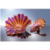 Image 1 : Dale Chihuly 2pc Persian Set Handblown Glass Sculptures