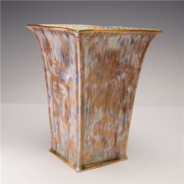 Wedgwood Fairyland Lustre Vase, Celestial Dragon Z4831