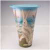 Image 1 : Dennis Chinaworks by Sally Tuffin Gala Day Vase, Snow Hare