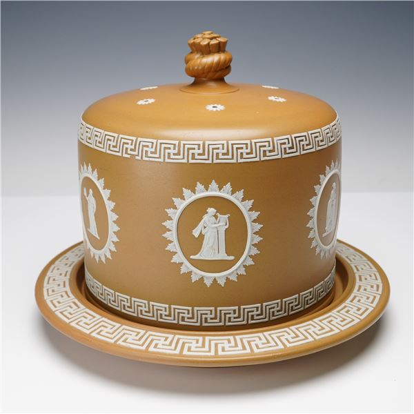 Adams Tunstall Jasperware Cheese Dome