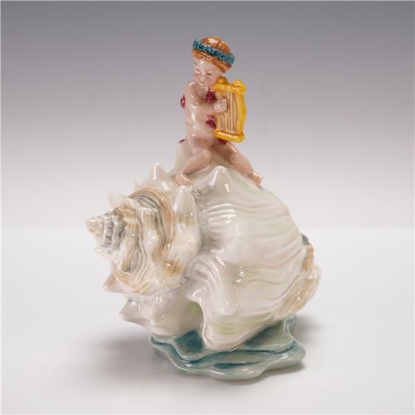 Minton Porcelain Figurine, Les Enfants de la Mer L'enfant a la Lyre