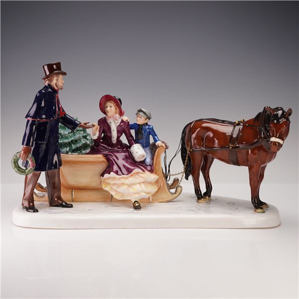 Royal Doulton Prototype Colorway Figurine, Glad Tidings