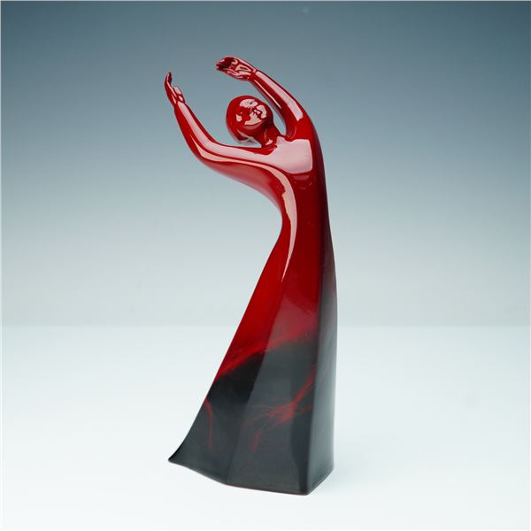 Royal Doulton Prototype Flambe Figurine, Awakening