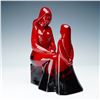Image 2 : Royal Doulton Prototype Flambe Figurine, Mother and Daughter