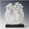 Image 1 : Lladro Porcelain Water Nymph Sculpture on Base  01011895