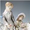 Image 4 : Lladro Porcelain Figurine with Base, Country Ride 1005958