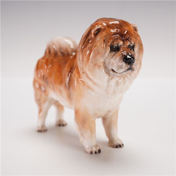 Extremely Rare Royal Doulton Dog Figurine, Chow Ch. 'T'Sioh of Kin-Shan'