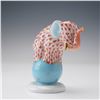 Image 1 : Herend Porcelain Figurine, Elephant on Ball Fishnet Pattern