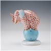 Image 2 : Herend Porcelain Figurine, Elephant on Ball Fishnet Pattern