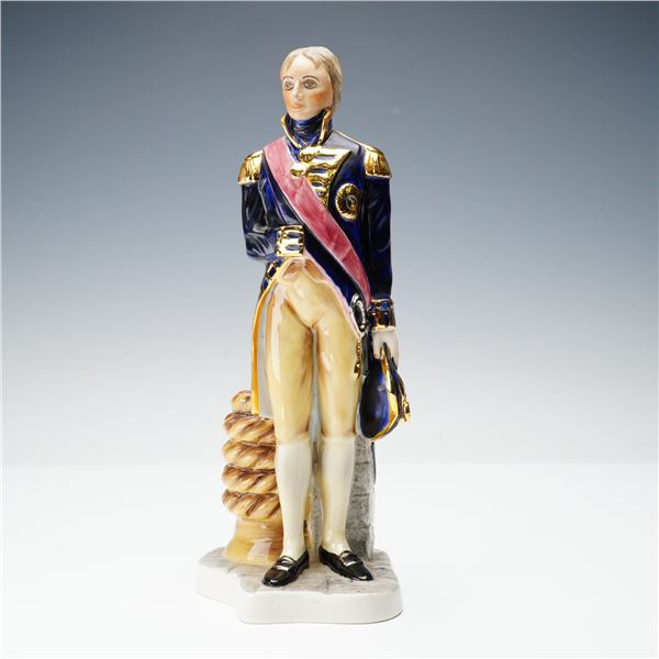 Coalport Bone China Figurine, Vice Admiral The Lord Viscount Nelson
