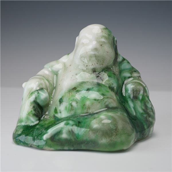 Royal Doulton by Noke and Nixon Figurine, Very Rare Chinese Jade Buddha