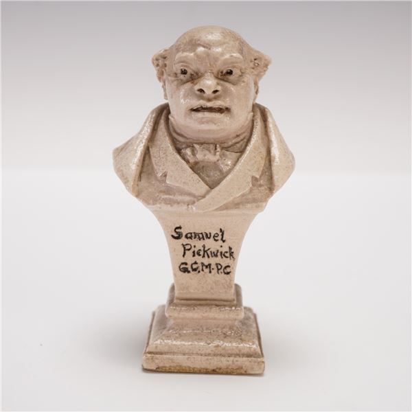 Martin Brothers Potters Stoneware Chess Piece, Samuel Pickwick