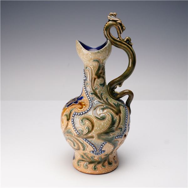 Doulton Lambeth by Frank Butler Dragon Handled Jug