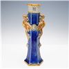 Image 1 : Doulton Lambeth by Francis C. Pope Stoneware Hexagonal Sleeve Vase