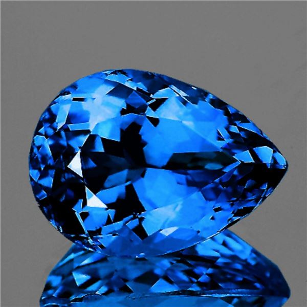 Natural Swiss Blue Topaz {Flawless-VVS}